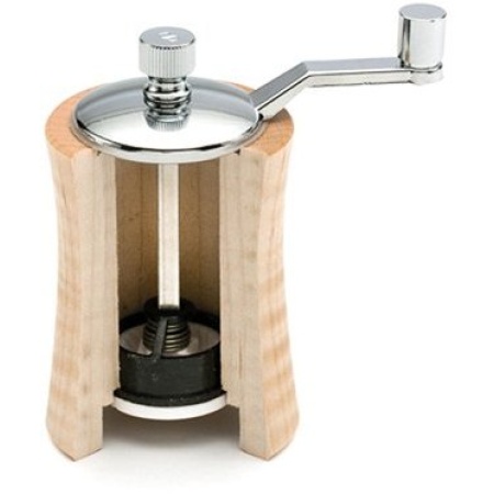 Crank Top Salt Mill