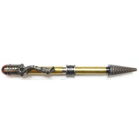 Loong (Dragon) Twist Pen - Antique Bronze