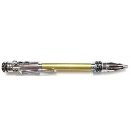 Stick Shift Click Pen - Chrome