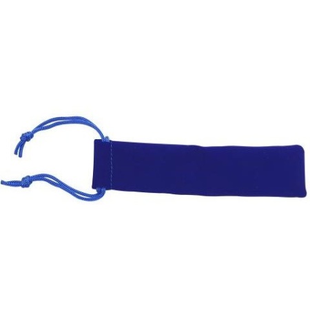 Velvet Drawstring Pouch - Blue - Pack of 5