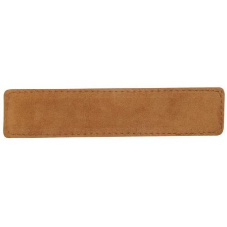 Suede Effect Pen Sleeve - Coffee - Pack of 2