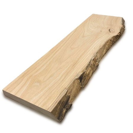 Natural Edge Chestnut Oak Shelf