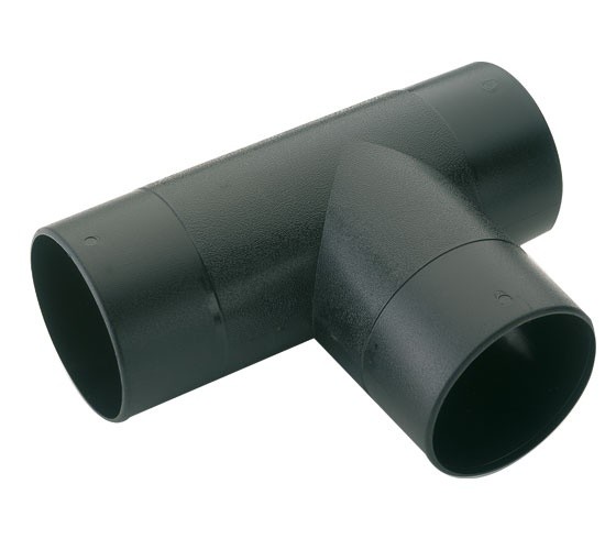 RECORD POWER DX100T T Shape 100mm Dust Extraction Hose Connector