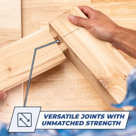 kreg mortise mate dowel joint dry fit