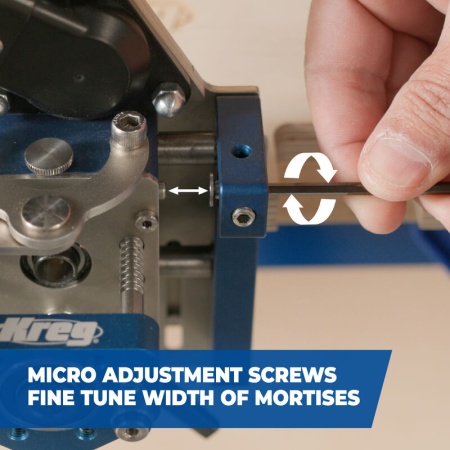 Kreg Mortise mate micro adjustment