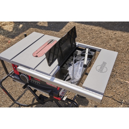 sawstop jobsite pro table saw tool storage