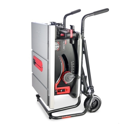 sawstop jobsite pro table saw folded up