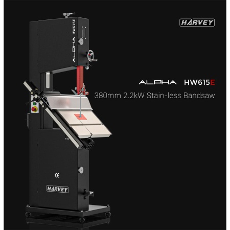 Harvey ALPHA 14" Bandsaw HW615E
