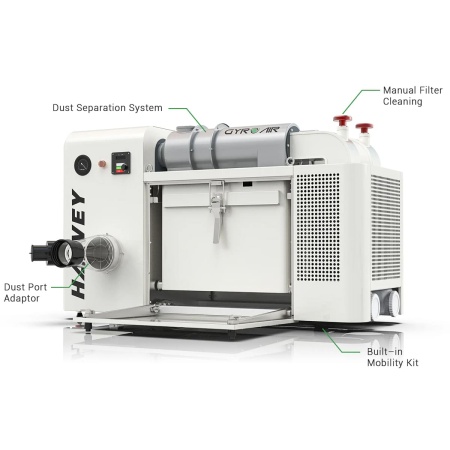 harvey dust processor Gyro Air G-700 product image overview