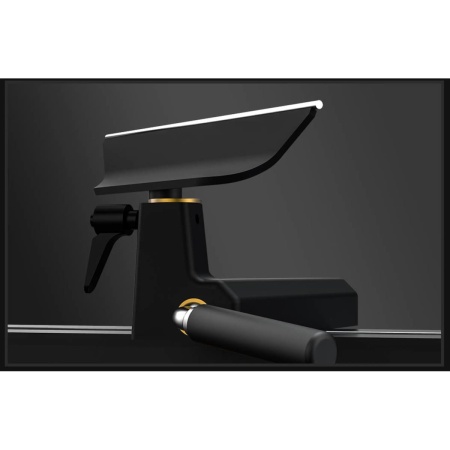 Harvey Woodturning Lathe T-40 TURBO CGI render of banjo/tool rest support
