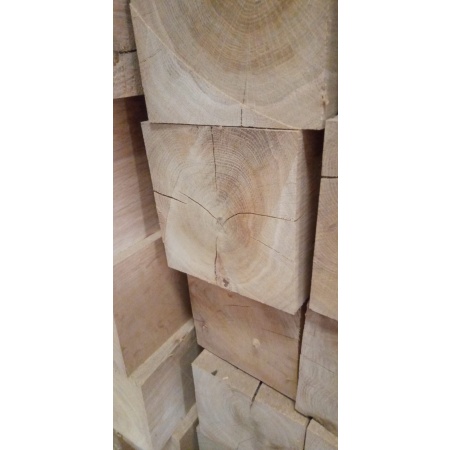 125mm square Oak cube