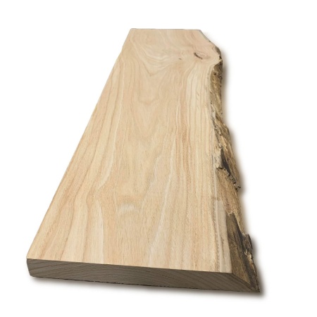 Natural Edge Chestnut Oak Shelf