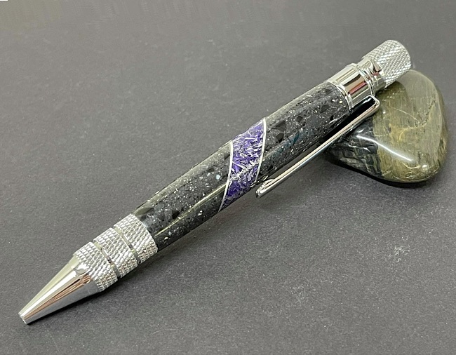 Beaufort Ink Headwind ballpoint pen kit with chrome fittings - Image 2