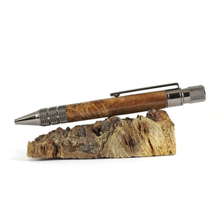 Beaufort Ink Headwind ballpoint pen kit with gunmetal fittings
