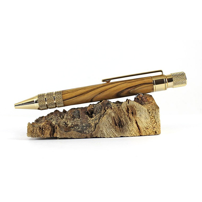 Beaufort Ink Headwind ballpoint pen kit with upgrade gold fittings