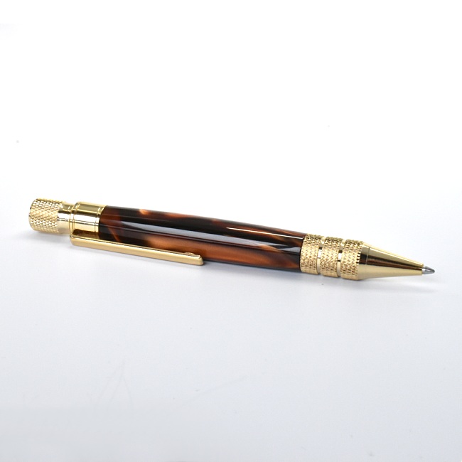 Beaufort Ink Headwind ballpoint pen kit with upgrade gold fittings - Image 2