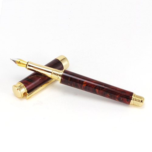 Beaufort Ink Leveche fountain pen kit with upgrade gold fittings, standard nib package - Image 2