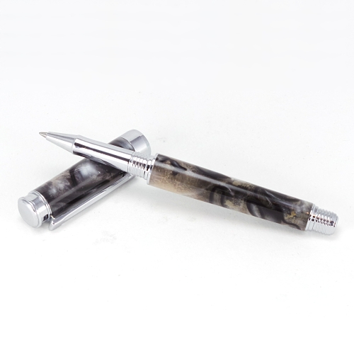 Beaufort Ink Leveche rollerball pen kit with chrome fittings - Image 2
