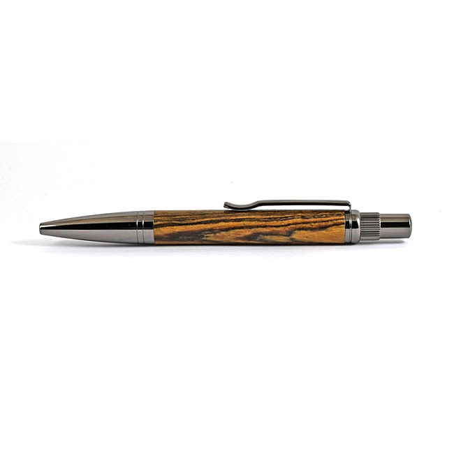 Beaufort Ink Solano ballpoint pen kit with gunmetal fittings