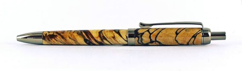 Beaufort Ink Tempest click ballpoint pen kit with gunmetal fittings - Image 2