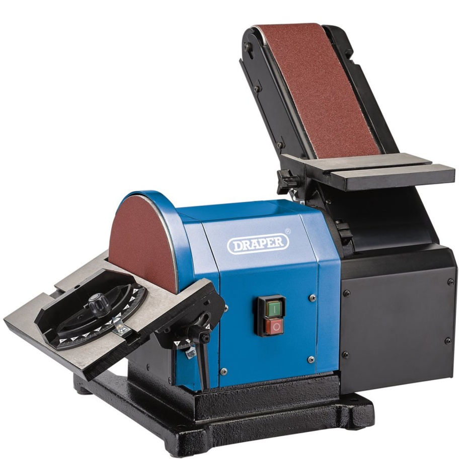 Draper Belt, 100mm & Disc, 200mm (8"x4") 500W 230V