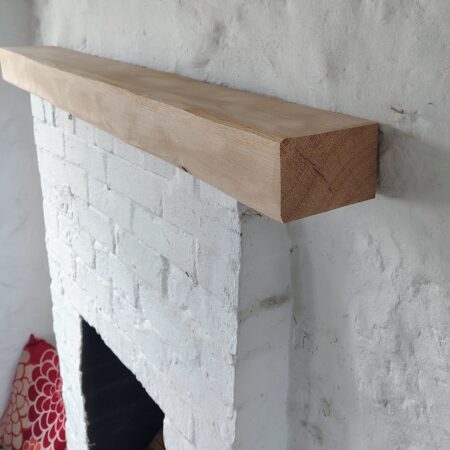 Air Dried Oak Fireplace Beams