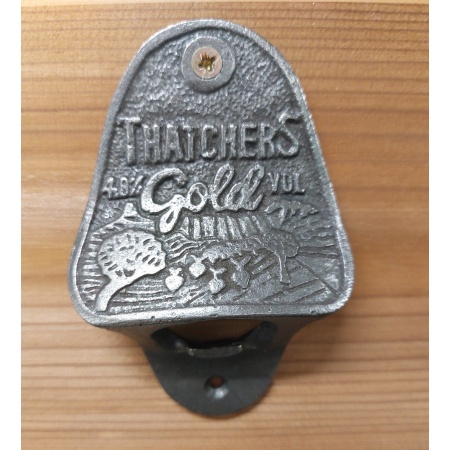 Thatchers gold bottle opener