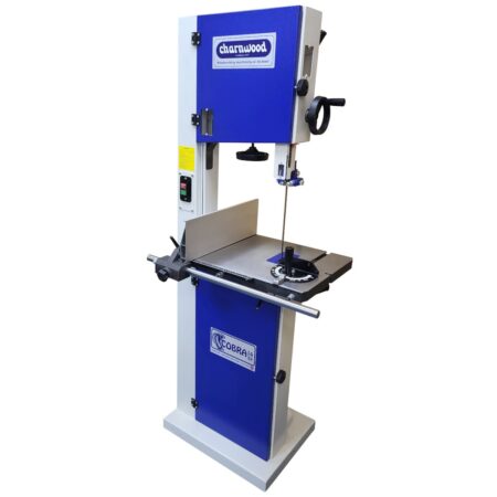 Charnwood 14″ Bandsaw 330mm / 13" Cutting Depth With Tool Free Blade Guide Adjustment & Miro-Adjust Fence C14BX - 1800w