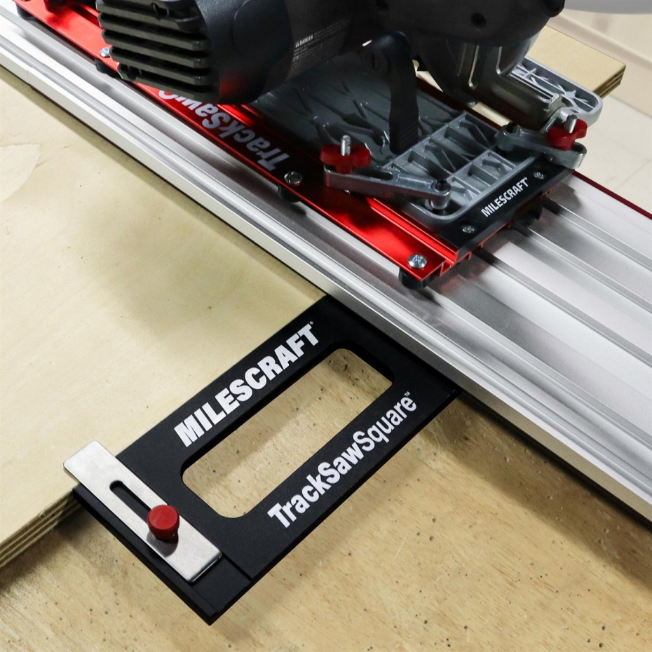 NEW Milescraft TrackSawSquare Perfect 90° Cuts with Self-Centering Design - Image 3