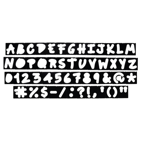 NEW Milescraft HappyCamper Font Template For Use With SignCrafter / SignPRO