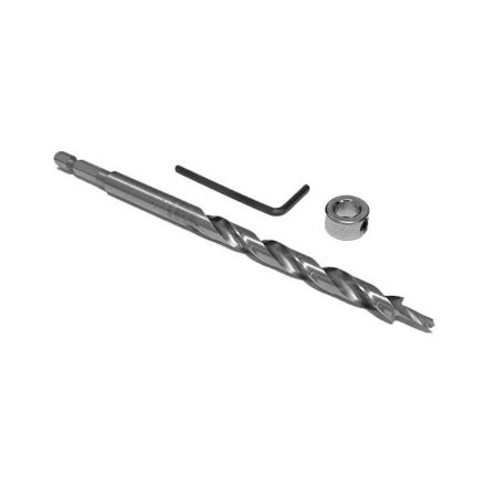 Milescraft PocketBit 1/4″ (6.35mm) Hex Shank Pocket Hole Drill Bit