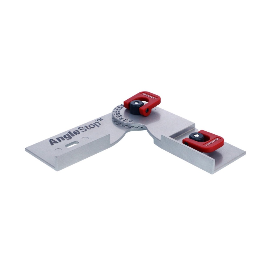 Milescraft AngleStop T-Track Stop Adjustable from 60° to 300°