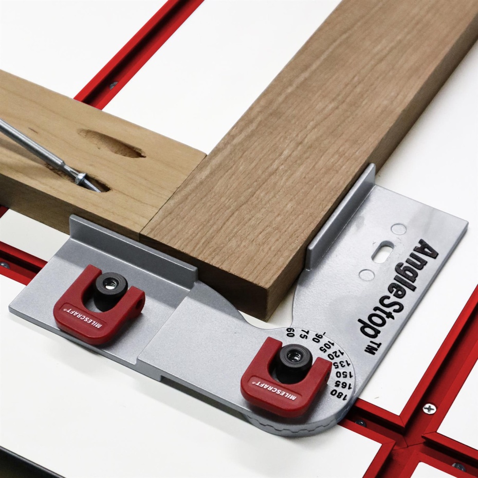 Milescraft AngleStop T-Track Stop Adjustable from 60° to 300° - Image 2