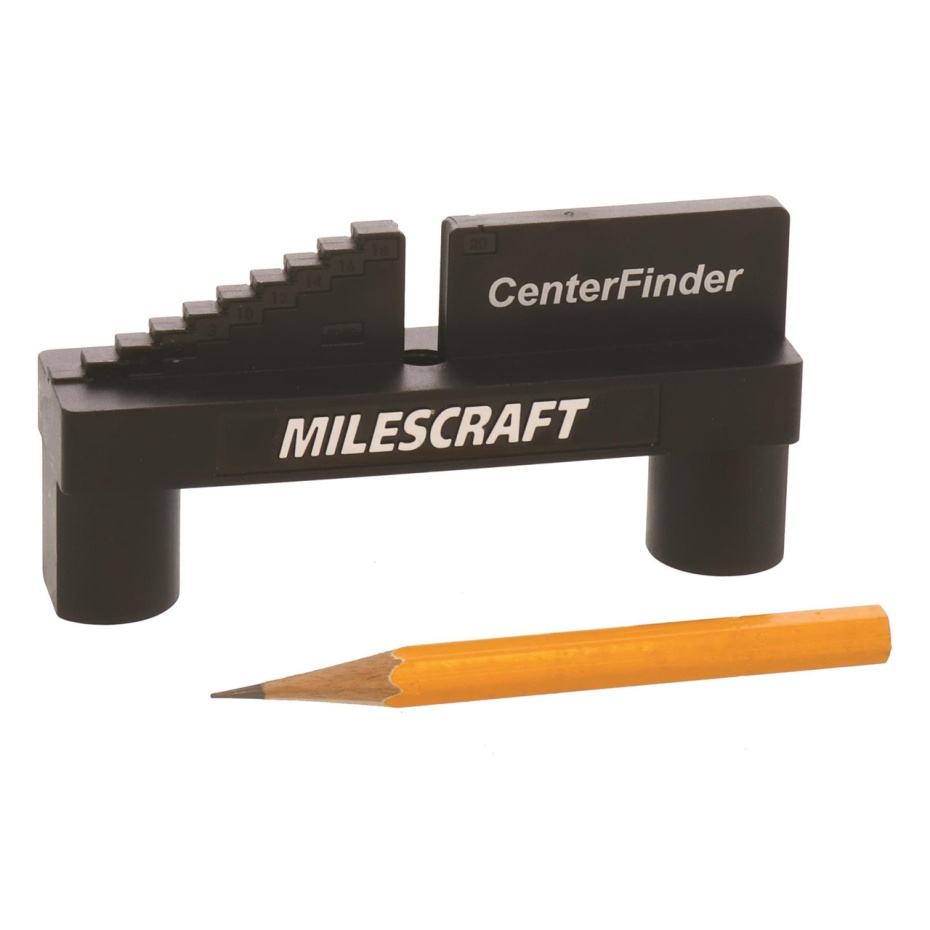Milescraft CenterFinder (Metric) Includes Pencil + Rare Earth magnet for easy storage