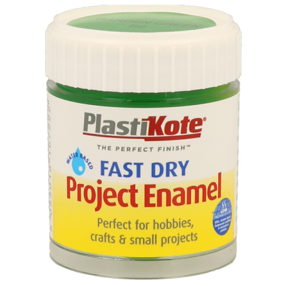 PlastiKote Fast Dry Enamel Paint B9 BOTTLE 59ML GARDEN GREEN