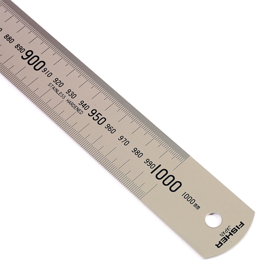 Verum Satin Chrome Rule - 1000mm (36") - Image 3