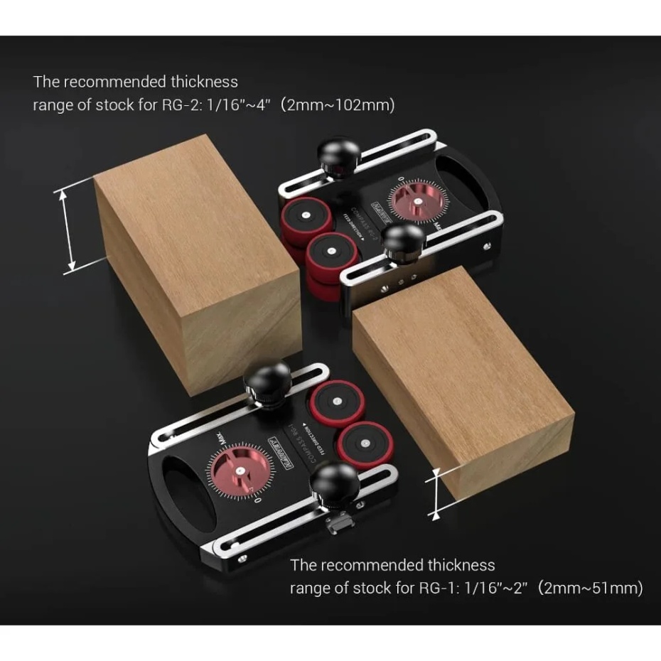 Harvey Compass Universal Bandsaw / Table Saw Roller Guide System RG-2 - Image 7