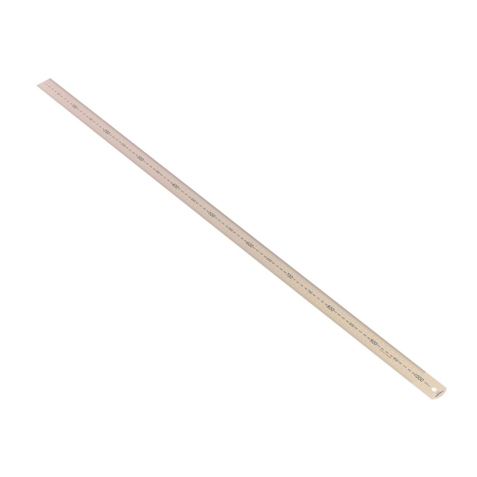 Verum Satin Chrome Rule - 1000mm (36")