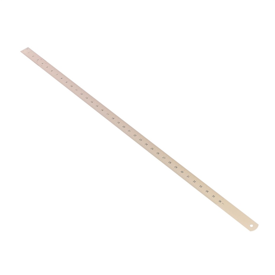 Verum Satin Chrome Rule - 1000mm (36") - Image 2