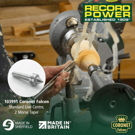 Record Power General Purpose Live & Drive Centre Kit (103830 and 103991)