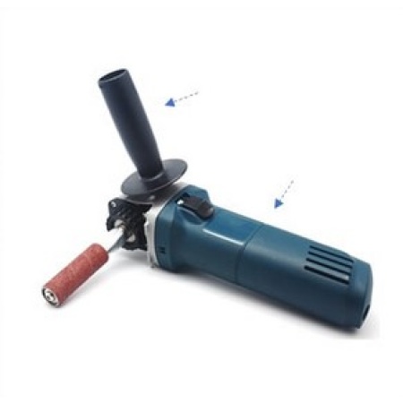 Manpa spindle sander fitted to angle grinder
