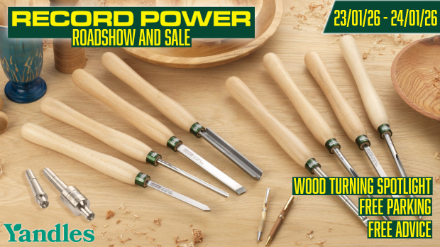 Record Power Road Show Wood Turning