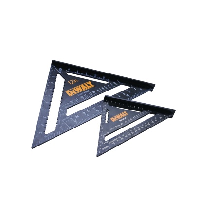 DeWALT 175mm (7") & 300mm (12") Rafter Square Twin Pack