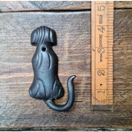 Dog coat hook cast antique iron #dog #homeware #doggydecor