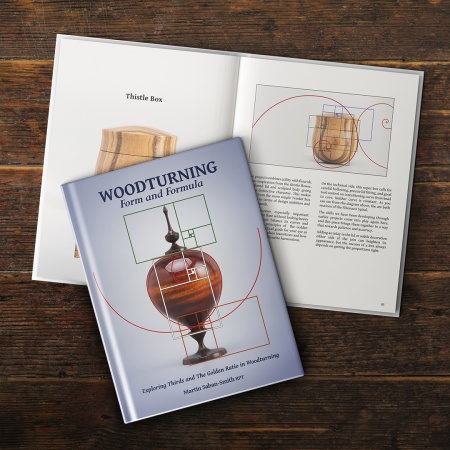 woodturning form and formula book cover by martin saban -smith