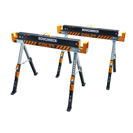 Roughneck Sawhorse Twin Pack