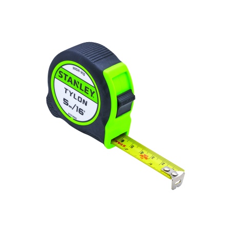 Stanley Hi-Vis Tylon Tape (5m/16ft)