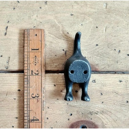 dog tail hook cast iron
