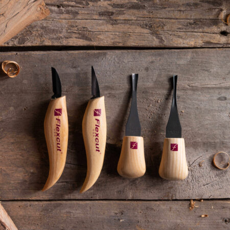 Flexcut Beginner Palm & Knife Set KN600