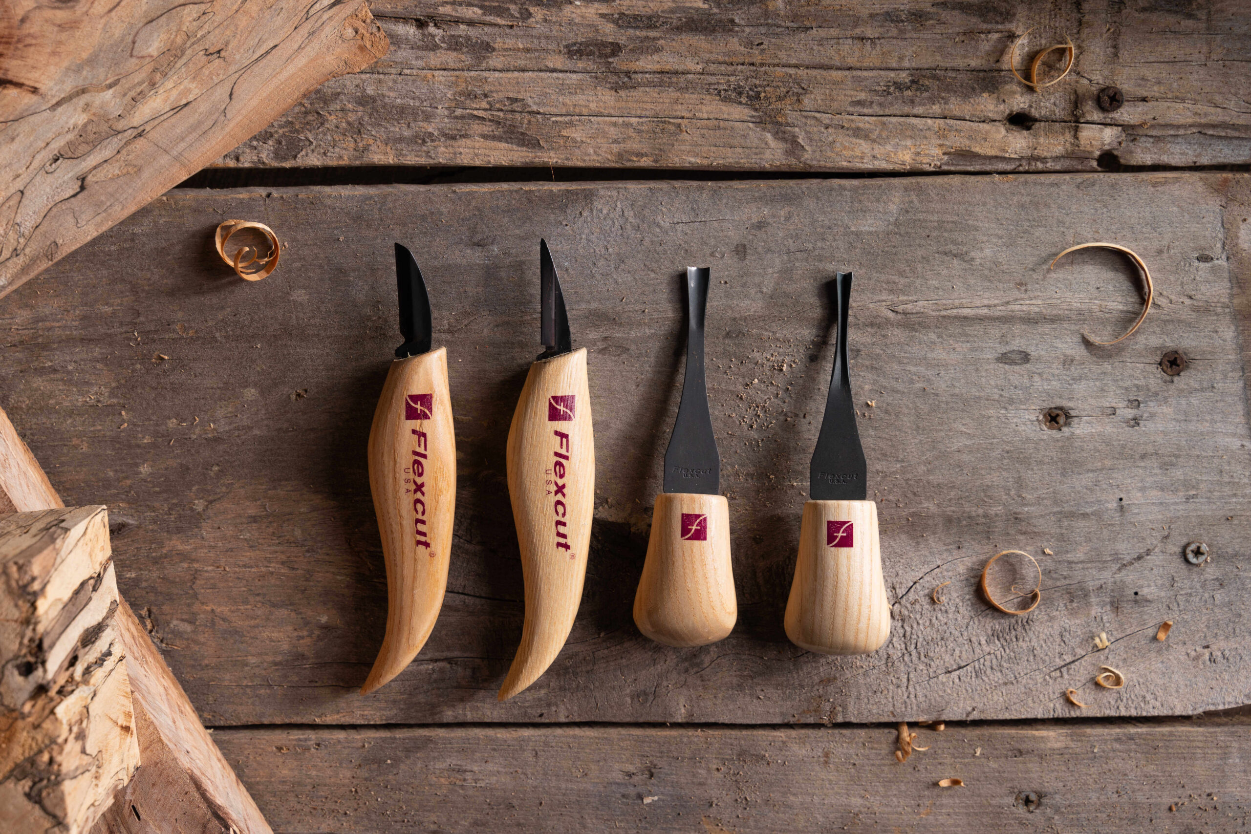 Flexcut Beginner Palm & Knife Set KN600